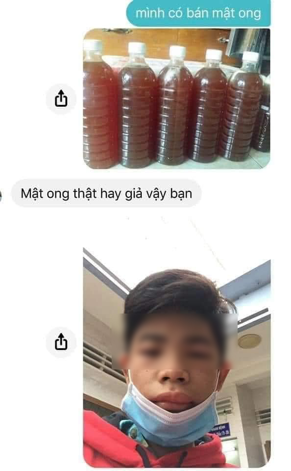 Chàng trai bán mật ong online với màn 