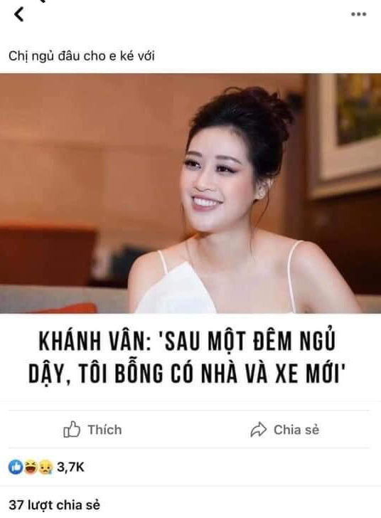 Khánh Vân lên tiếng trước câu nói Sau một đêm thức dậy có nhà mới, xe mới gây xôn xao MXH - Ảnh 2.