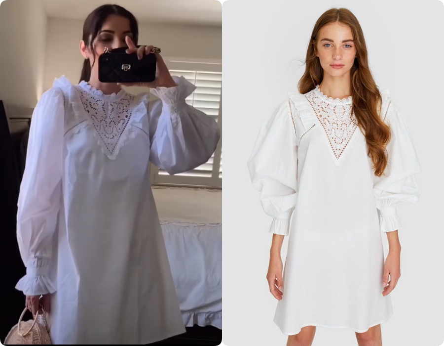 Mẫu váy trắng của Zara đang hot quá bao cô nàng diện bao nhãn hàng tung  ra thiết kế ăn theo
