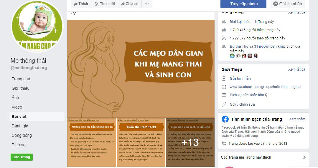 Fanpage Mẹ th&ocirc;ng th&aacute;i - cẩm nang to&agrave;n diện cho phụ nữ hiện đại - Ảnh 1.