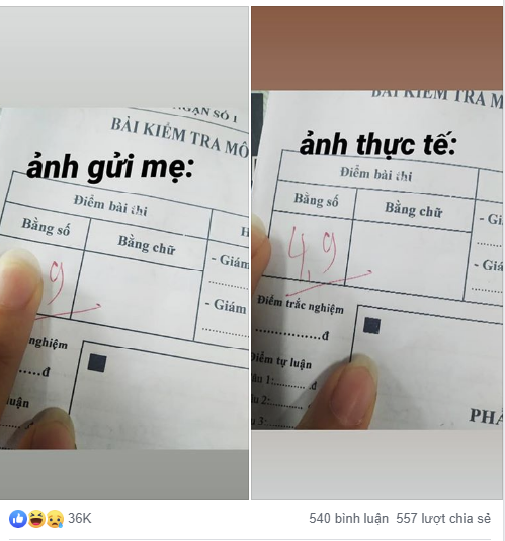 Đỉnh cao lươn lẹo là đây, mẹ đừng có so sánh con với &quot;con nhà người ta&quot; nữa nhé! - Ảnh 1.