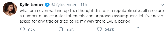 Kylie Jenner bức xúc trước cáo buộc của Forbes: &quot;Đây toàn là những suy luận không chính xác... tôi chưa từng mong họ trao cho mình danh hiệu tỷ phú&quot; - Ảnh 2.
