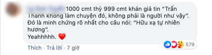 Trấn Thành vừa mạnh mẽ lên tiếng sau khi bị tung tin bôi nho, fan hâm mộ đã nhanh chóng động viên: &quot;1000 bình luận thì 999 người tin Trấn Thành không làm chuyện đó&quot; - Ảnh 2.