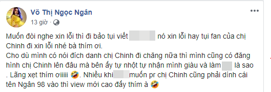 Chị ruột Ngọc Trinh đăng đàn bênh vực em gái &quot;cực gắt&quot;, Ngân 98 đáp trả cũng &quot;căng&quot; không kém - Ảnh 5.