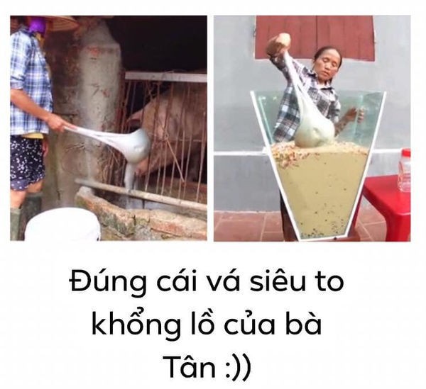 Bà Tân Vlog dùng tay trần "sờ mó" đồ ăn "khổng lồ" khiến người nhìn lập tức phản ứng vì thấy ghê - Ảnh 4. Bà Tân Vlog dùng tay trần "sờ mó" đồ ăn "khổng lồ" khiến người nhìn lập tức phản ứng vì thấy ghê - Ảnh 4.