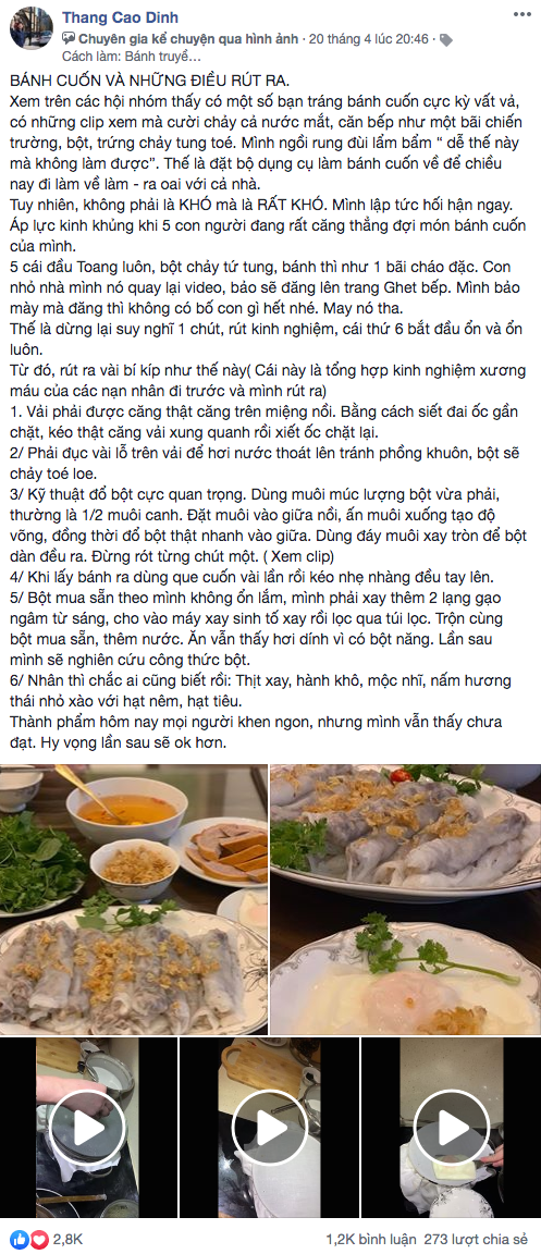 Giải mã nguyên nhân khiến việc tự tráng bánh cuốn trở thành thử thách khiến các chị em điên đầu thời gian qua - Ảnh 1.