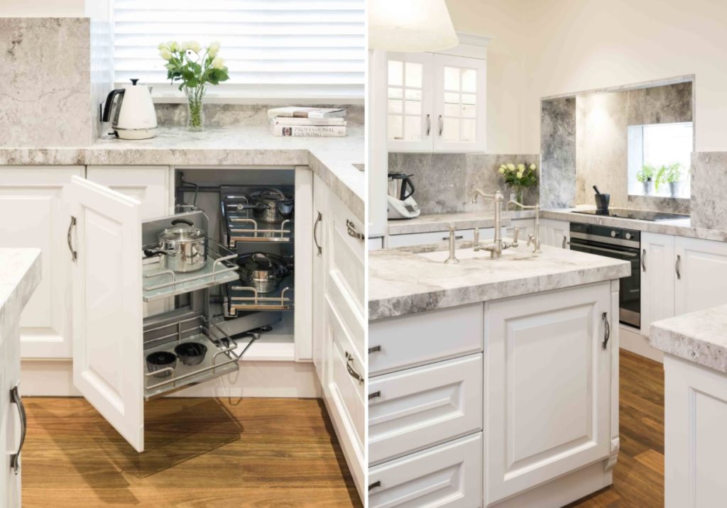 Những ý tưởng thiết kế tủ góc tối ưu hóa không gian bếp của bạn - Ảnh 3.