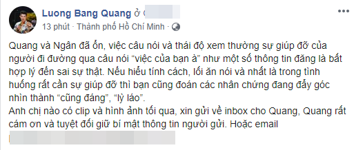 Lương Bằng Quang nhập viện vì bị vây đánh, được người đi đường giúp đỡ còn tỏ ra xem thường, tức giận? - Ảnh 4.