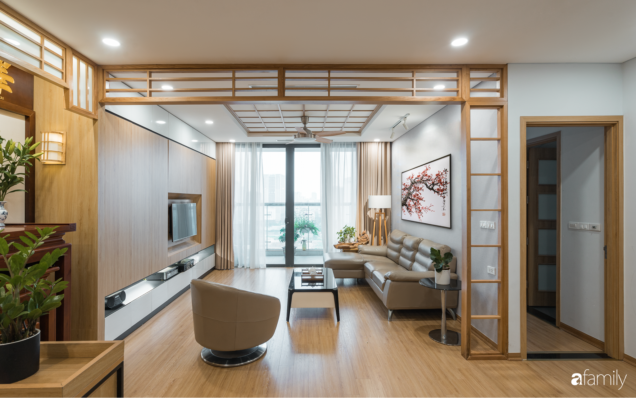Ngắm căn hộ 120m² phong cách Nhật Bản đẹp đến từng chi tiết với tổng giá trị thi công nội thất 550 triệu - Ảnh 9.