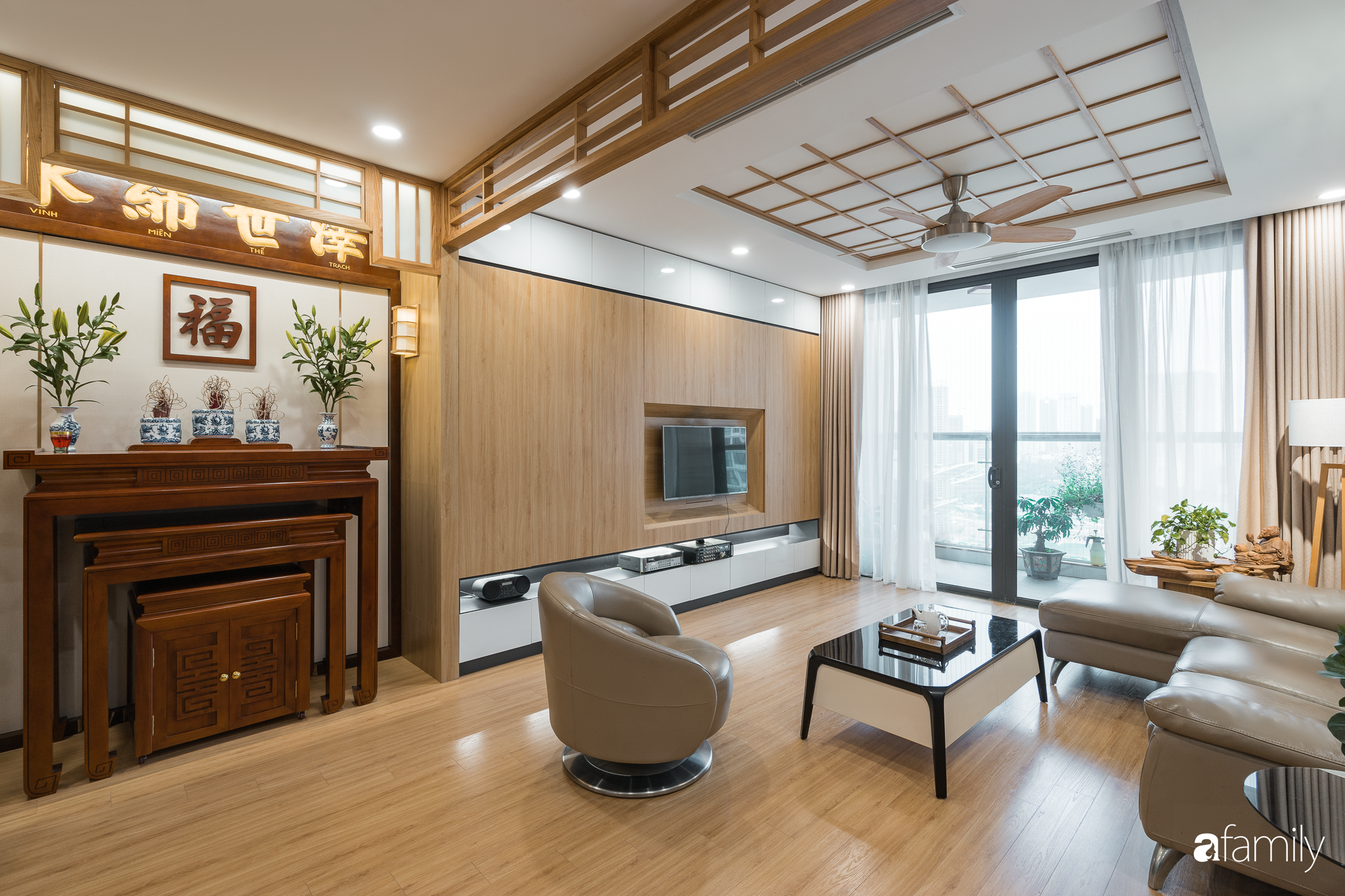 Ngắm căn hộ 120m² phong cách Nhật Bản đẹp đến từng chi tiết với tổng giá trị thi công nội thất 550 triệu - Ảnh 10.