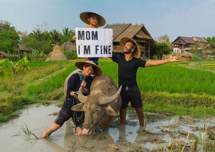 Tôi đang cố gắng chứng tỏ rằng mọi nơi trên thế giới này đều đẹp tuyệt vời...