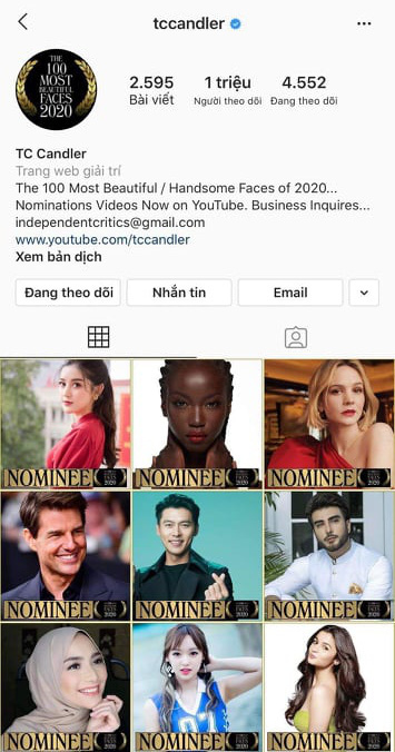 Huyền My bất ngờ lọt top đề cử 100 gương mặt đẹp nhất thế giới 2020 bên Hyun Bin, BLACKPINK cùng loạt sao thế giới - Ảnh 1.