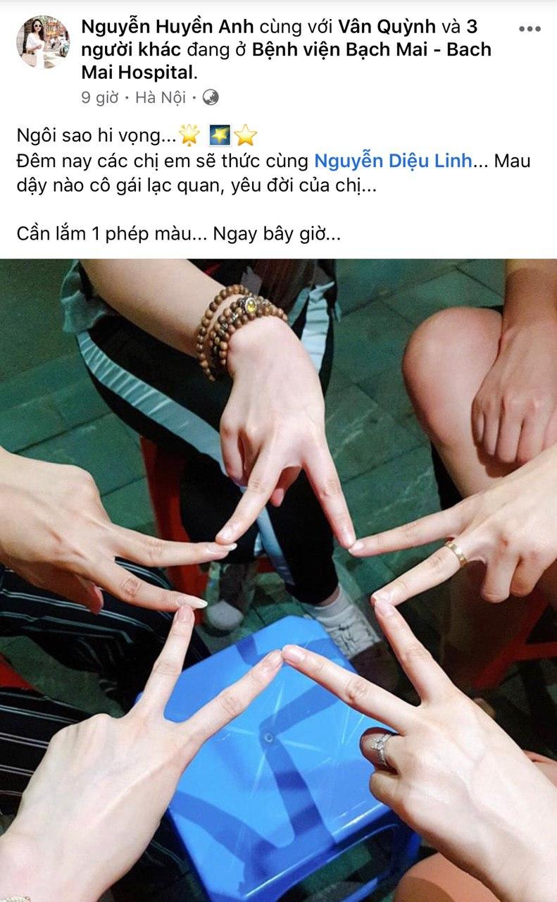 Lời tâm sự nghẹn ngào của bạn thân Diệu Linh trong lúc nữ MC rơi vào hôn mê sâu: "Dậy thôi chị ơi, ngủ lâu mệt lắm!" - Ảnh 2. Lời tâm sự nghẹn ngào của bạn thân Diệu Linh trong lúc nữ MC rơi vào hôn mê sâu: "Dậy thôi chị ơi, ngủ lâu mệt lắm!" - Ảnh 2.