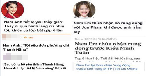 Liên tục bày tỏ tình cảm với những nhân vật đình đám, chị em Nam Anh - Nam Em xứng danh với tên gọi 