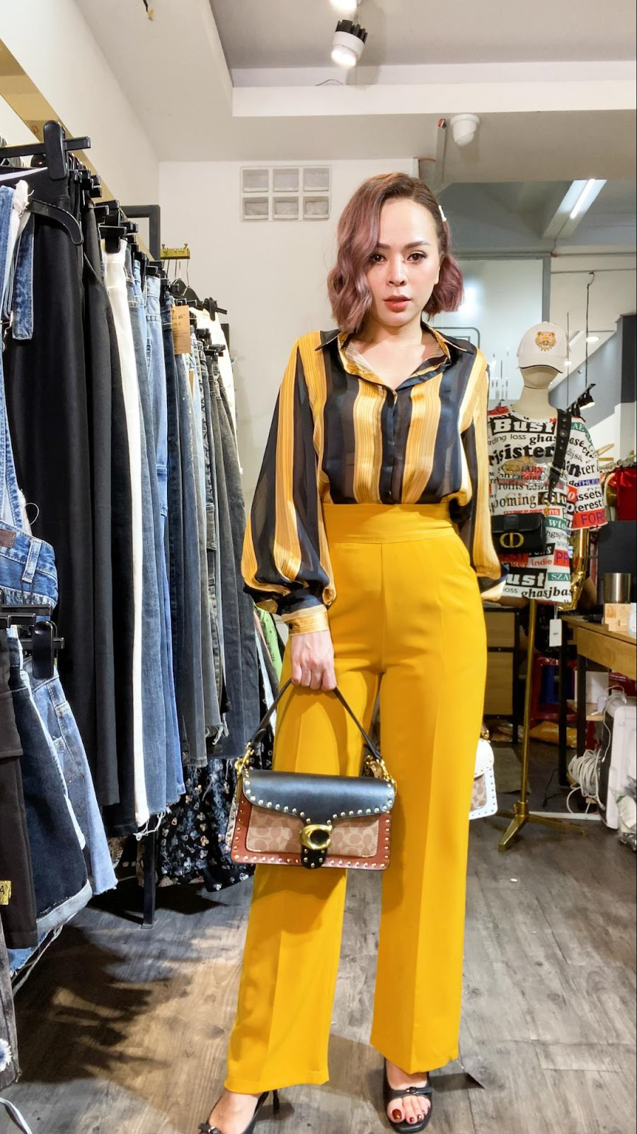 &Aacute;o sơ mi kiểu nữ Thắm Đặng t&ocirc;n vinh sắc đẹp ph&aacute;i nữ  - Ảnh 4.