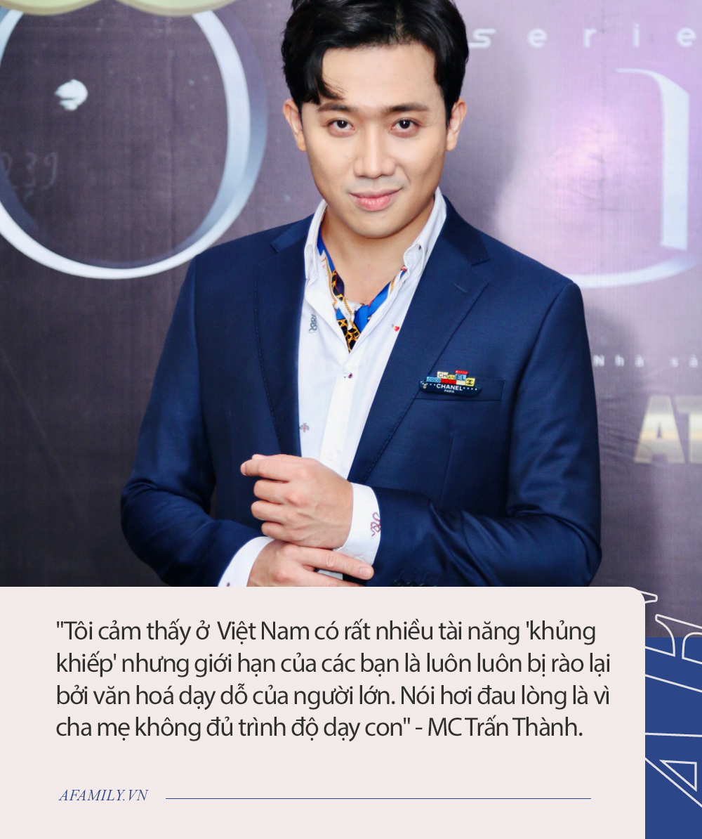 Trấn Thành thẳng thắn bày tỏ quan điểm nuôi dạy con khiến cha mẹ Việt nổ ra cuộc tranh cãi gay gắt - Ảnh 2. Trấn Thành thẳng thắn bày tỏ quan điểm nuôi dạy con khiến cha mẹ Việt nổ ra cuộc tranh cãi gay gắt - Ảnh 2.