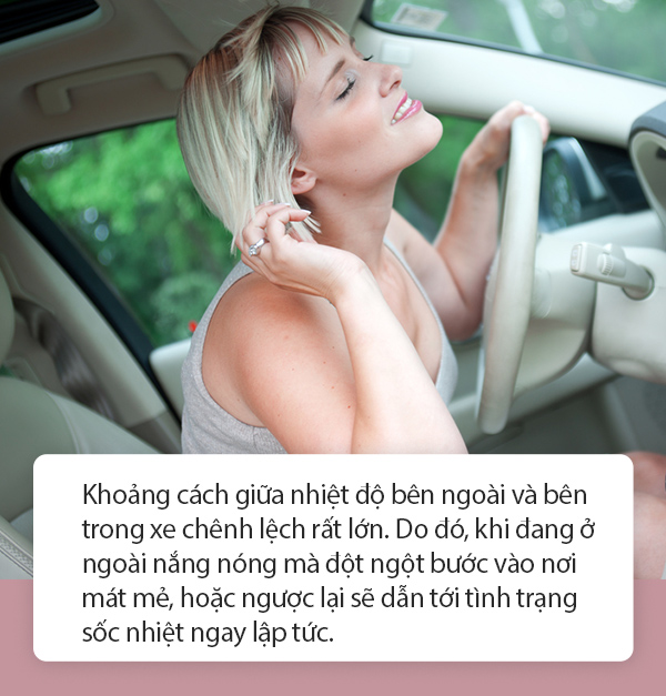 Nguy cơ sốc nhiệt do dùng điều hòa sai cách khi lái xe ô tô ngày nắng  - Ảnh 2.