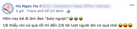 Hồ Ngọc Hà công khai chuyện &quot;đeo balo ngược&quot;, ngầm xác nhận mang thai là đây chứ đâu? - Ảnh 1.