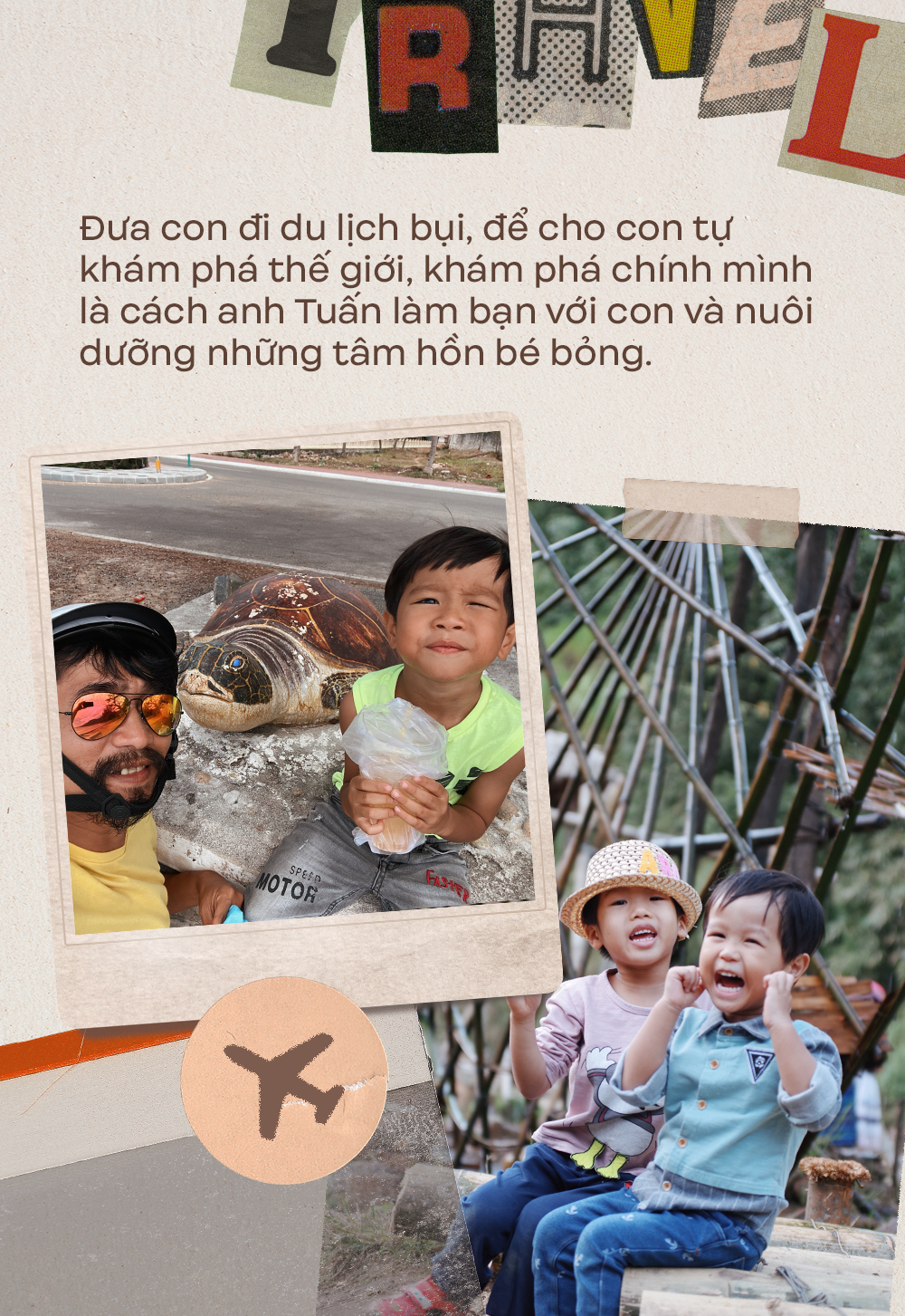 Ông bố Hà Nội bỏ việc vì nghiện con: Cùng con “đi đu đưa” từ 6 tháng tuổi, 3 tuổi đã “thả” con đi khám phá đảo hoang, cứu hộ rùa - Ảnh 5.