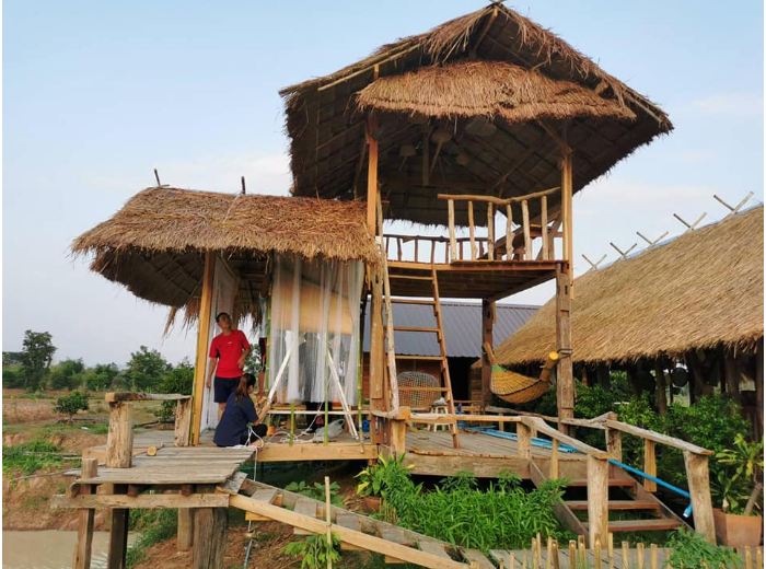 Ngôi nhà gỗ được xây dựng giữa cánh đồng để sống những ngày bình yên nơi thôn quê có chi phí rẻ giật mình - Ảnh 5.