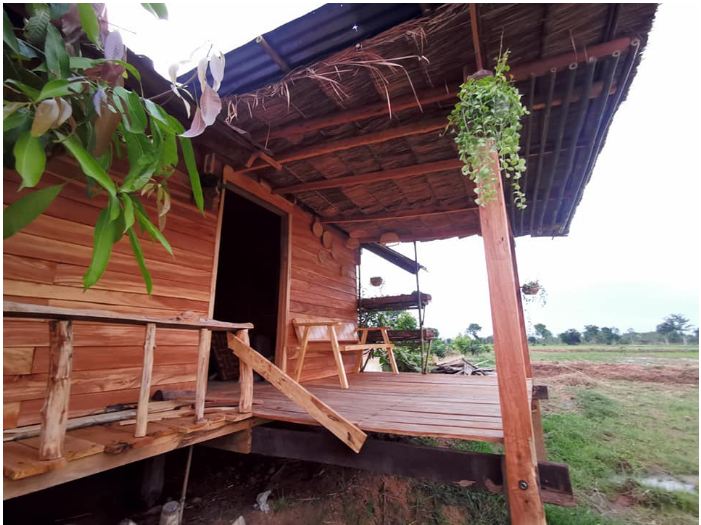 Ngôi nhà gỗ được xây dựng giữa cánh đồng để sống những ngày bình yên nơi thôn quê có chi phí rẻ giật mình - Ảnh 10.