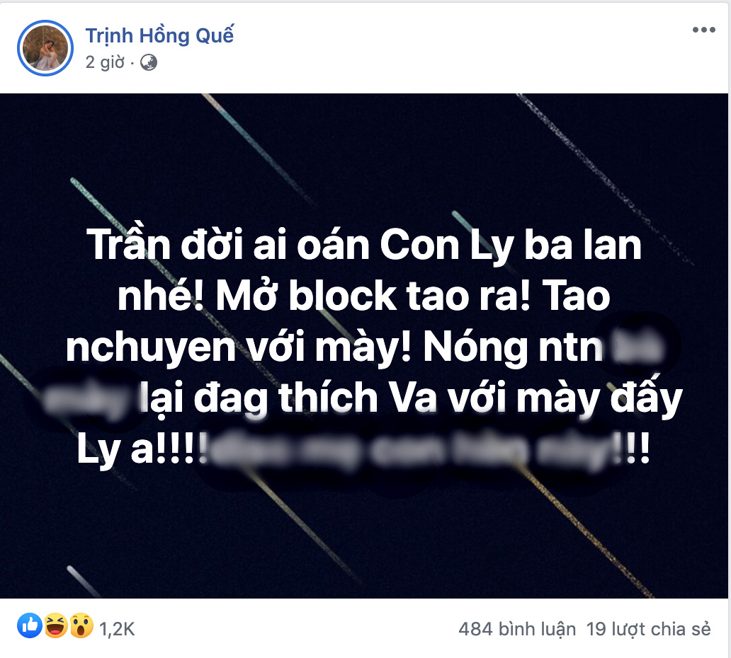Biến căng: Hồng Quế yêu cầu Lưu Đê Ly mở block Facebook để nói chuyện, chiều nay sẽ qua tận nơi xử lý - Ảnh 2.