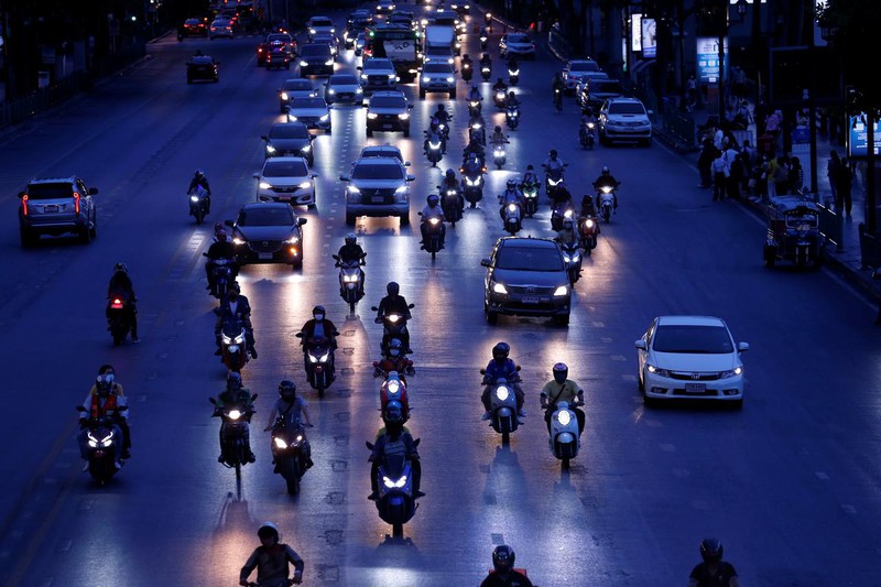 Số vụ tai nạn giao thông đường bộ trong tháng 5 giảm ở Thái Lan - Ảnh 1.