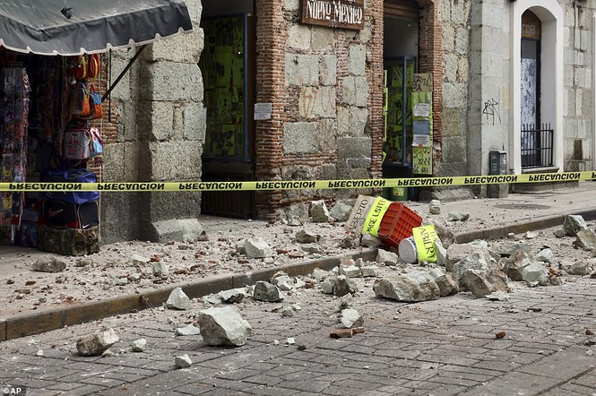Mexico: Động đất 7,4 độ richter, ít nhất 5 người thiệt mạng - Ảnh 9.