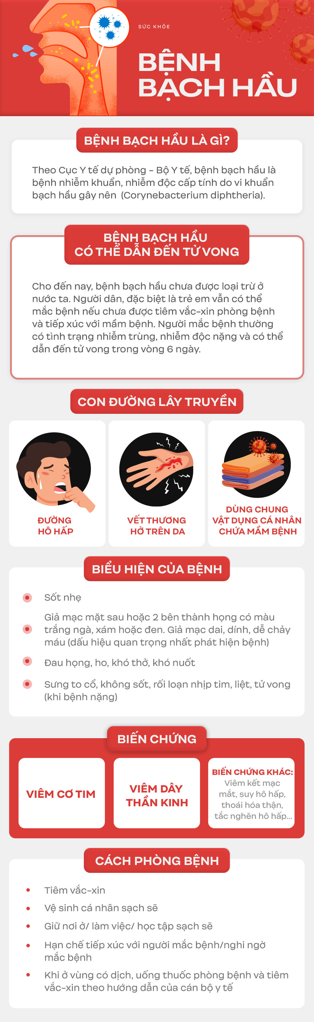 Thêm một bé trai 13 tuổi ở Đắk Nông tử vong vì biến chứng nặng của bệnh bạch hầu - Ảnh 3.