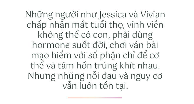 Nỗi niềm của 2 hotgirl chuyển giới: Đánh đổi 20 năm tuổi thọ, rất nhiều máu và nước mắt nhưng nếu có kiếp sau vẫn muốn là đàn bà - Ảnh 9.