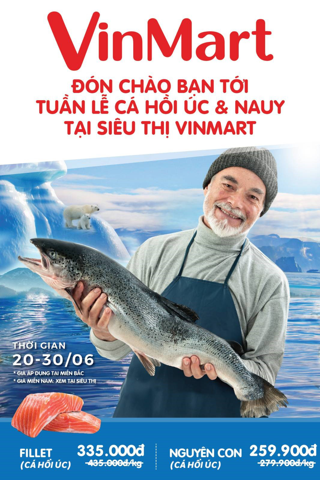 VinMart tổ chức tuần lễ Cá hồi Úc và NaUy với ưu đãi giảm giá từ 20% - 30% - Ảnh 1. VinMart tổ chức tuần lễ Cá hồi Úc và NaUy với ưu đãi giảm giá từ 20% - 30% - Ảnh 1.