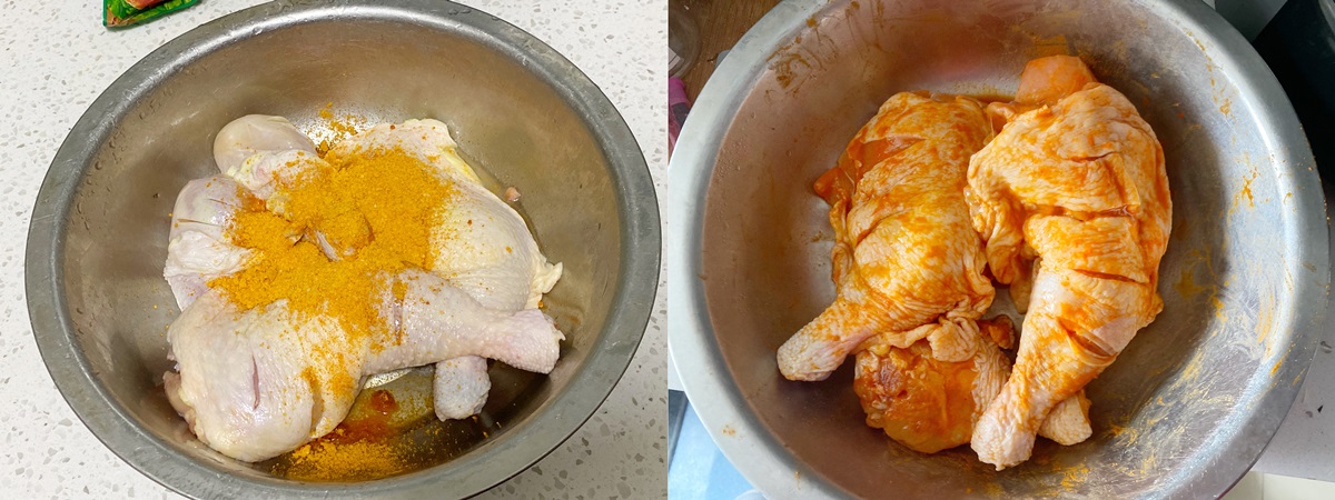 Bí quyết cho món gà nướng vàng ươm hấp dẫn dùng nồi chiên không dầu  - Ảnh 2.
