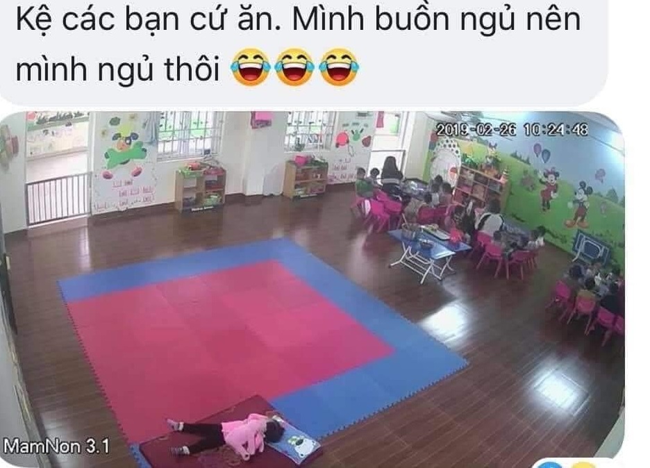 Cười chảy nước mắt với bộ sưu tập &quot;khi các ông giời con đi học mẫu giáo&quot;: Ai học mặc ai, mình nằm ngủ một giấc đã! - Ảnh 4.