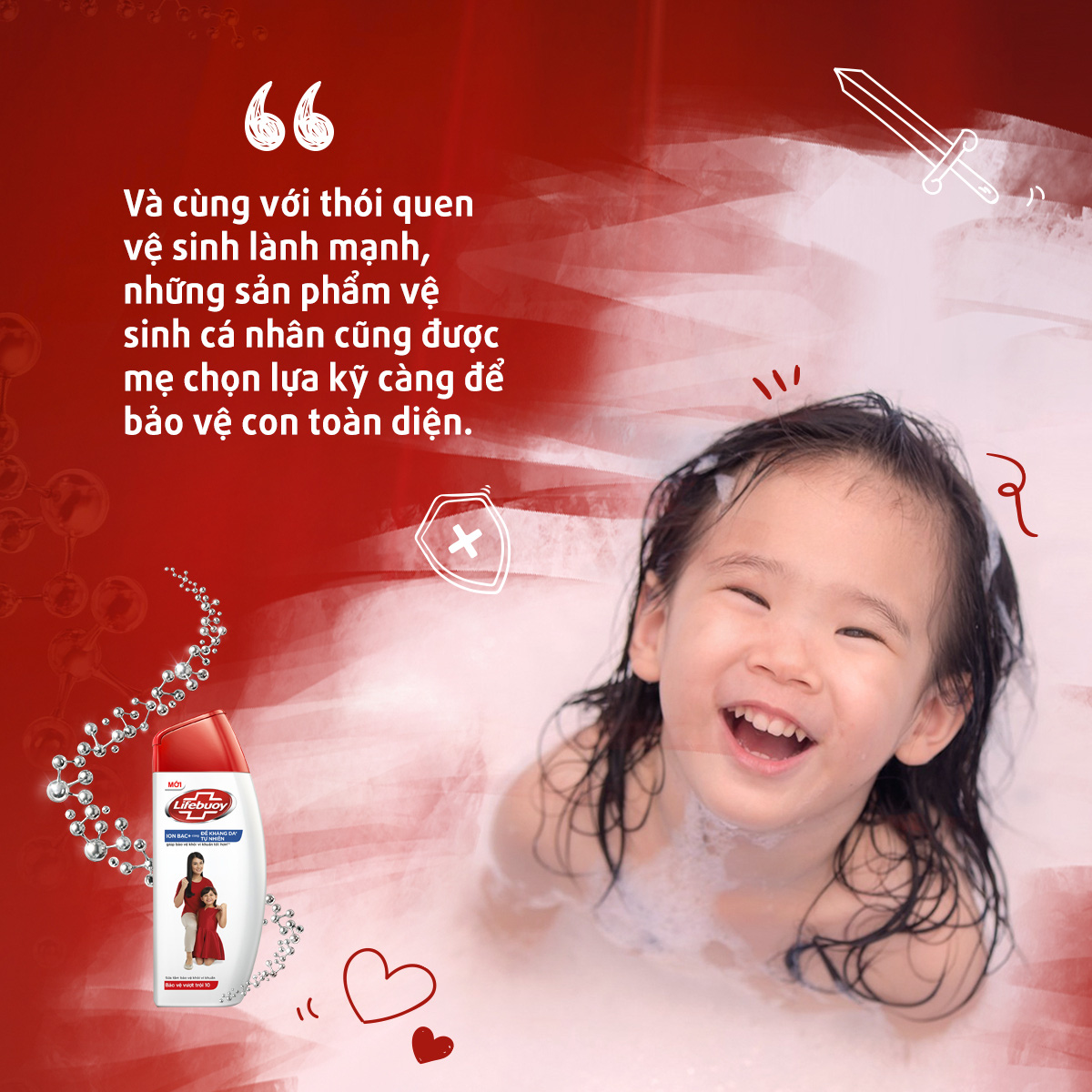 Áo giáp “đề kháng da” và hành trình cùng mẹ che chở cho bé suốt cả cuộc đời - Ảnh 4. Áo giáp “đề kháng da” và hành trình cùng mẹ che chở cho bé suốt cả cuộc đời - Ảnh 4.