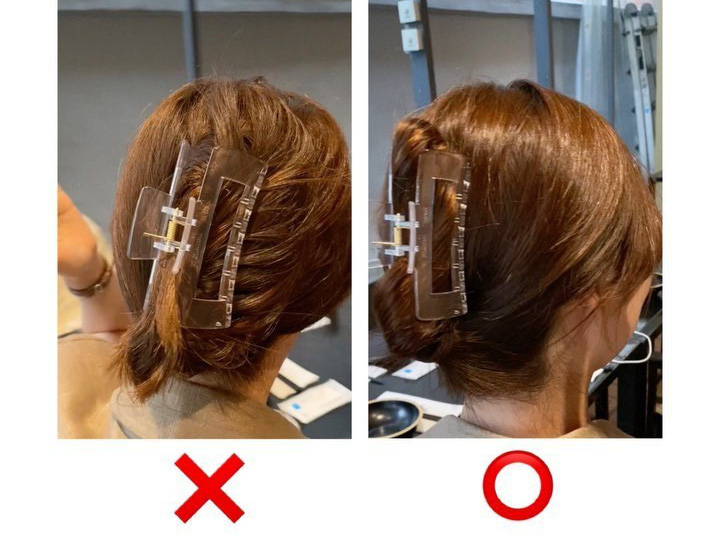 Hướng dẫn Cách buộc tóc với kẹp càng cua Cho tóc dài và ngắn