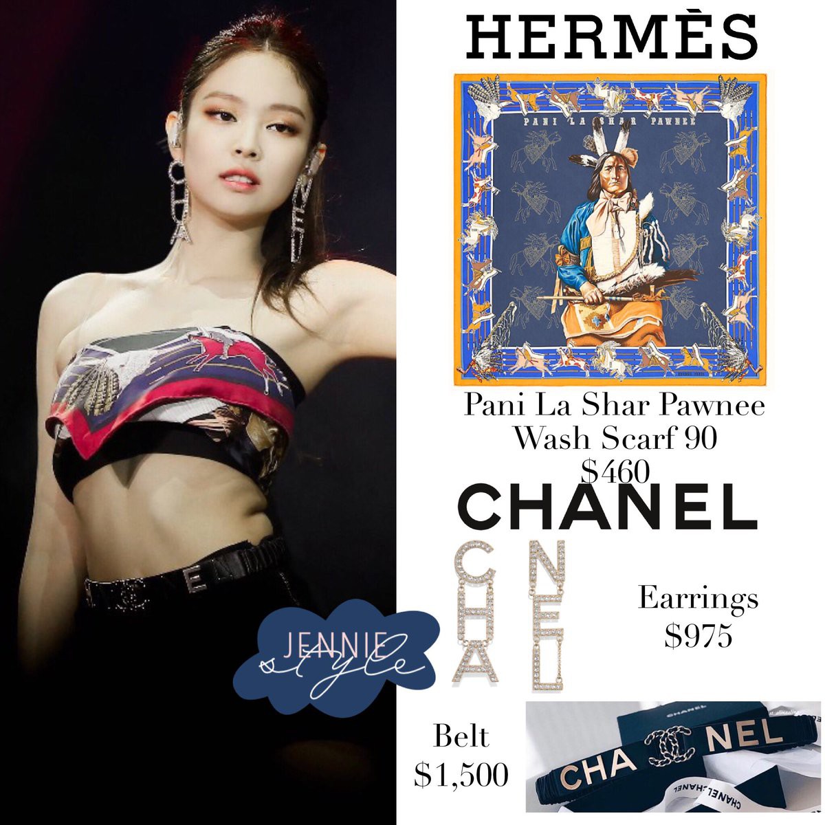 Copy Jennie (Black Pink), Bảo Thy lấy hẳn khăn Hermés làm áo khoe eo thon nhưng vẫn hơi “rén” ở một chi tiết - Ảnh 4.