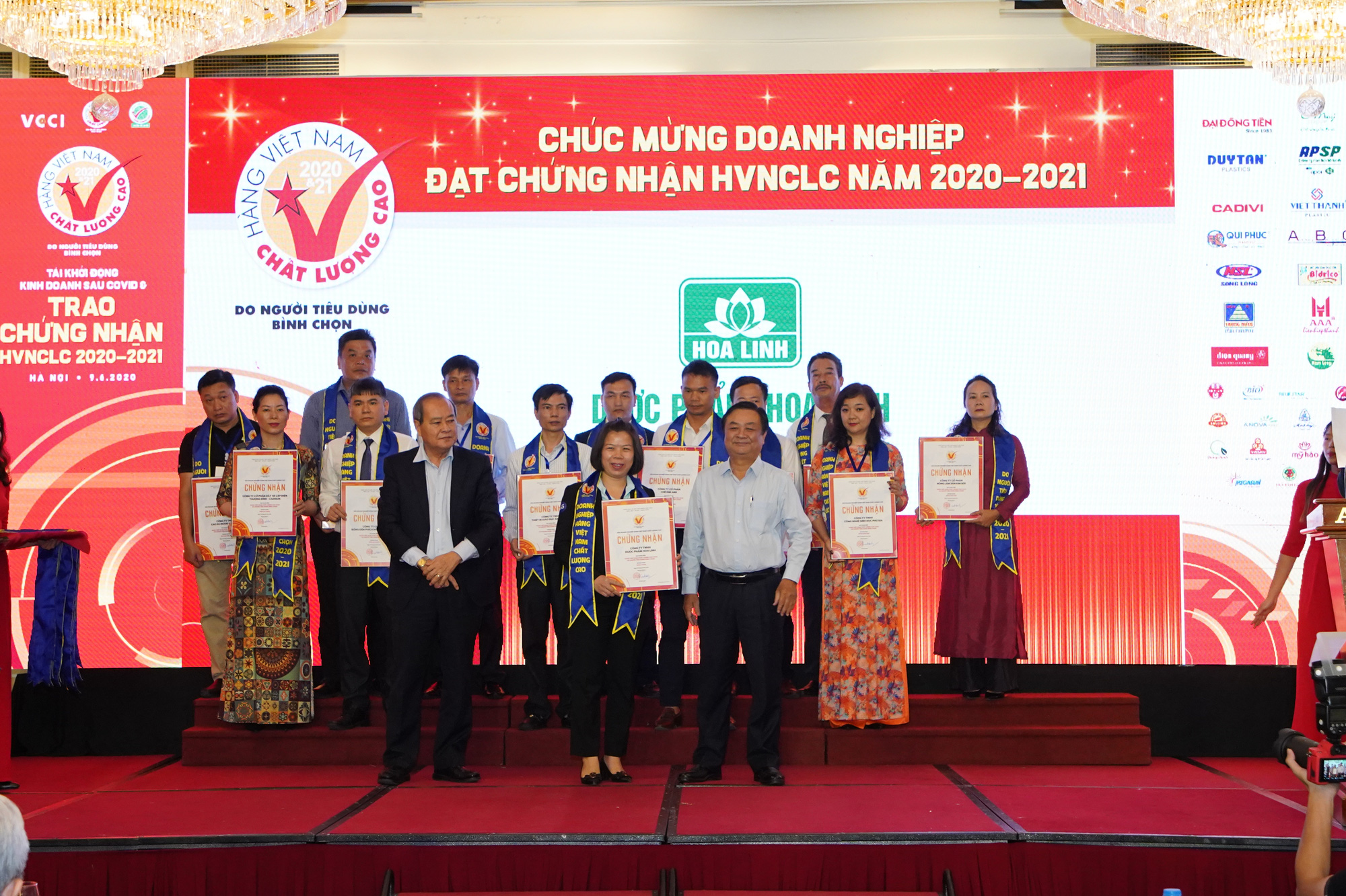 Dược Hoa Linh tiếp tục khẳng định thương hiệu hàng Việt Nam chất lượng cao - Ảnh 1. Dược Hoa Linh tiếp tục khẳng định thương hiệu hàng Việt Nam chất lượng cao - Ảnh 1.