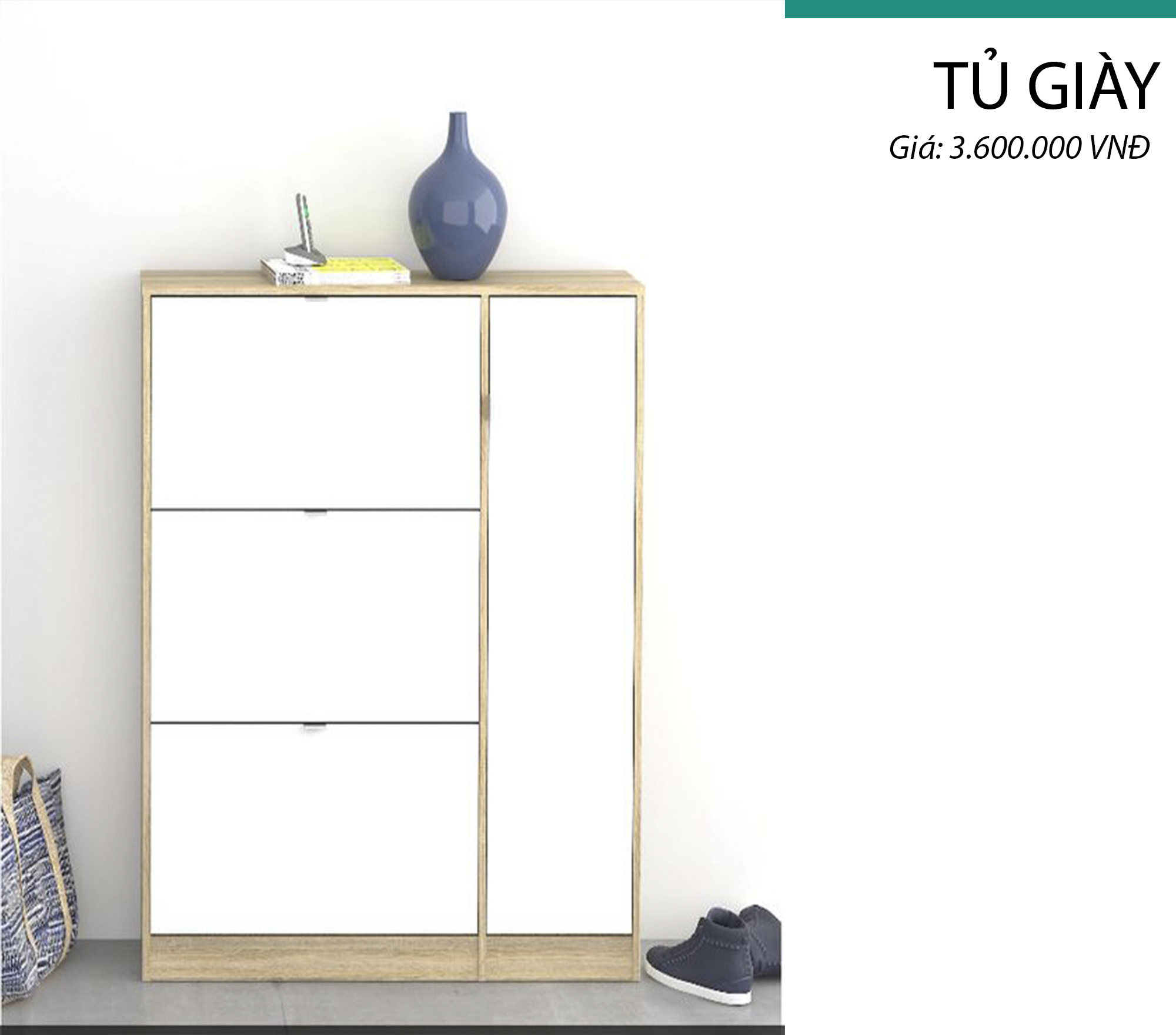 Tư vấn thiết kế cải tạo căn hộ chung cư diện tích 55m² với tổng chi phí 116 triệu đồng - Ảnh 3.