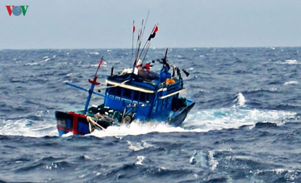 Tàu cá ở Bình Định cùng 2 ngư dân mất liên lạc nhiều ngày trên biển - Ảnh 1.
