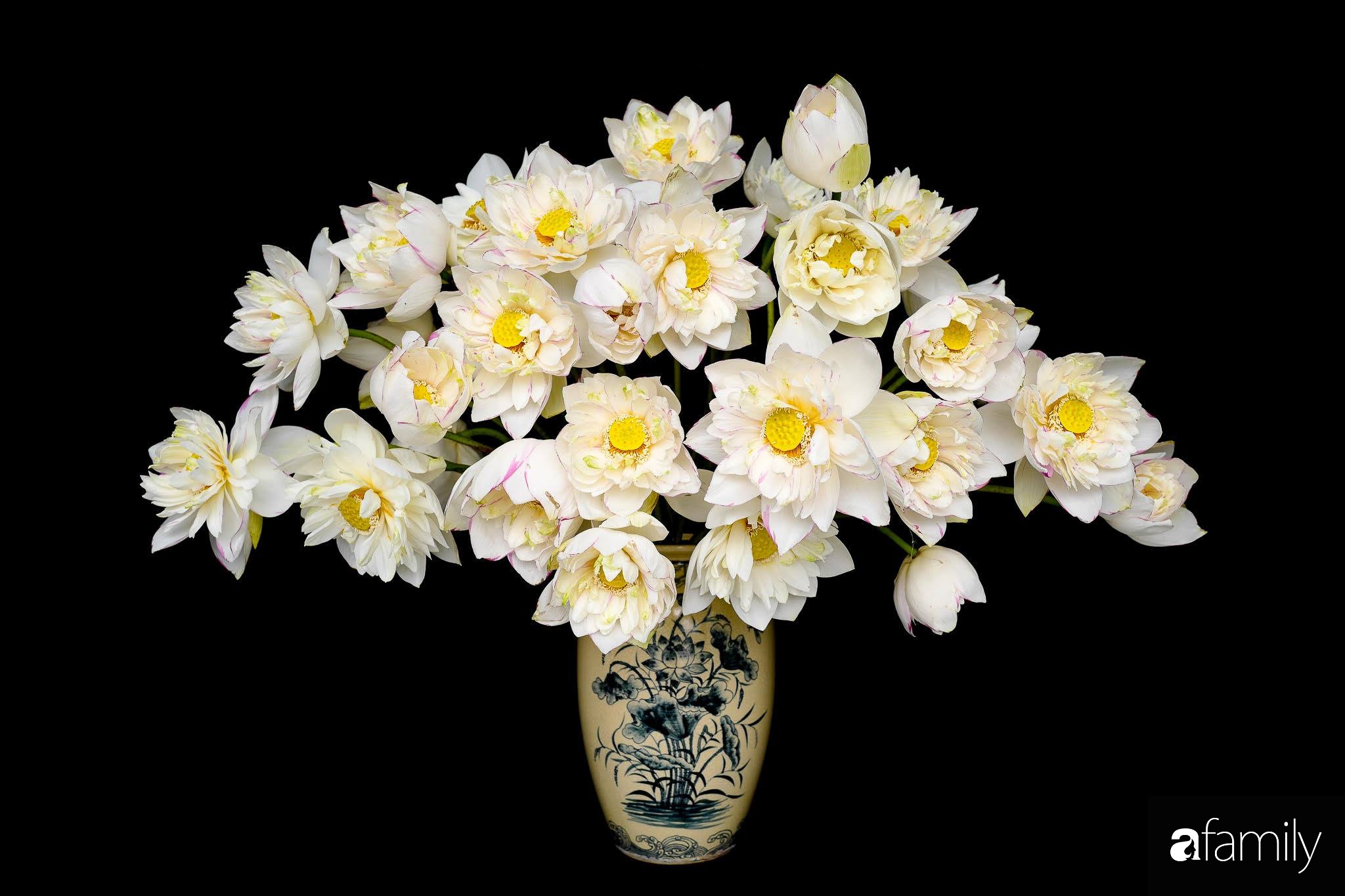 Tổ ấm dịu dàng hương sen cùng cách cắm và thưởng hoa vào &quot;giờ đặc biệt&quot; của người phụ nữ xinh đẹp Hạ Long - Ảnh 7.