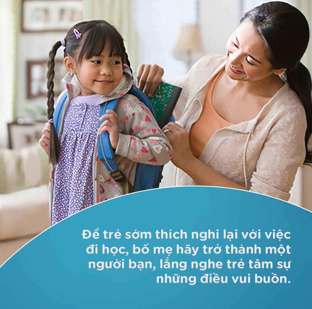 Những điều cần làm để giúp trẻ nhanh thích nghi với việc đi học trở lại bình thường, không còn được ở cạnh mẹ cả ngày như trước - Ảnh 3.