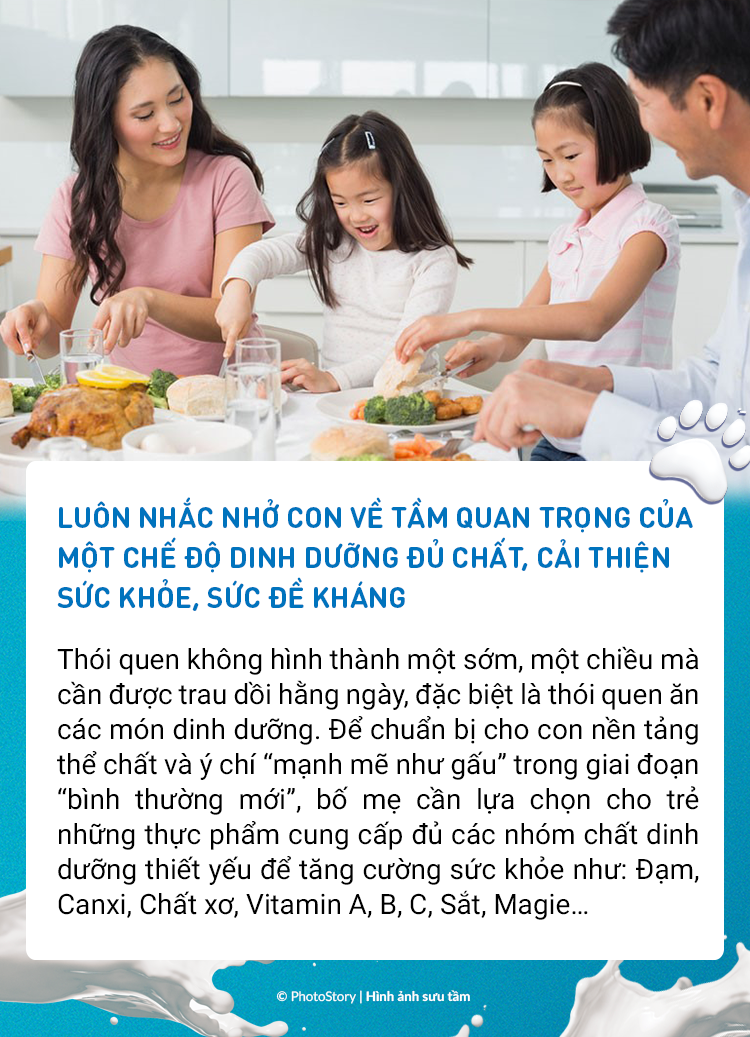 Để hình thành thói quen tốt giai đoạn “bình thường mới” cho con, bố mẹ phải thường xuyên lặp đi lặp lại những điều này! - Ảnh 5.