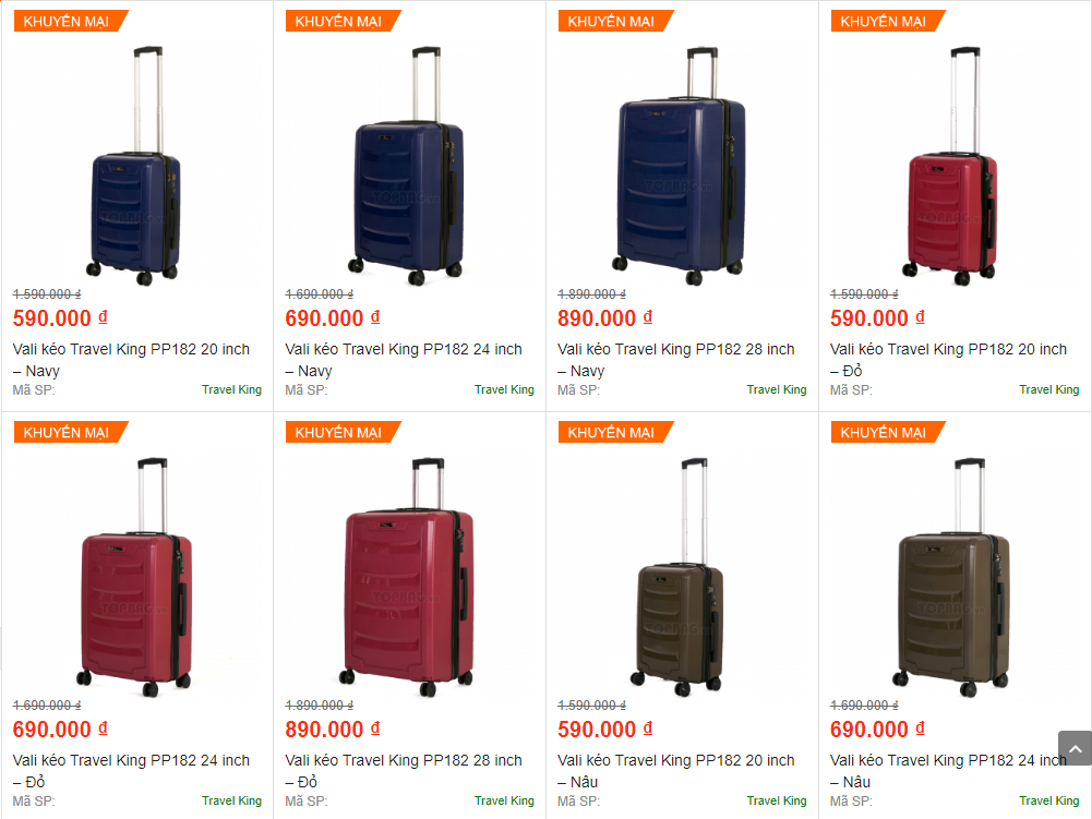 Tranh thủ hốt ngay một chiếc vali đang hot nhất hè, nhiều mẫu đẹp được giảm giá tới 90%  - Ảnh 1.