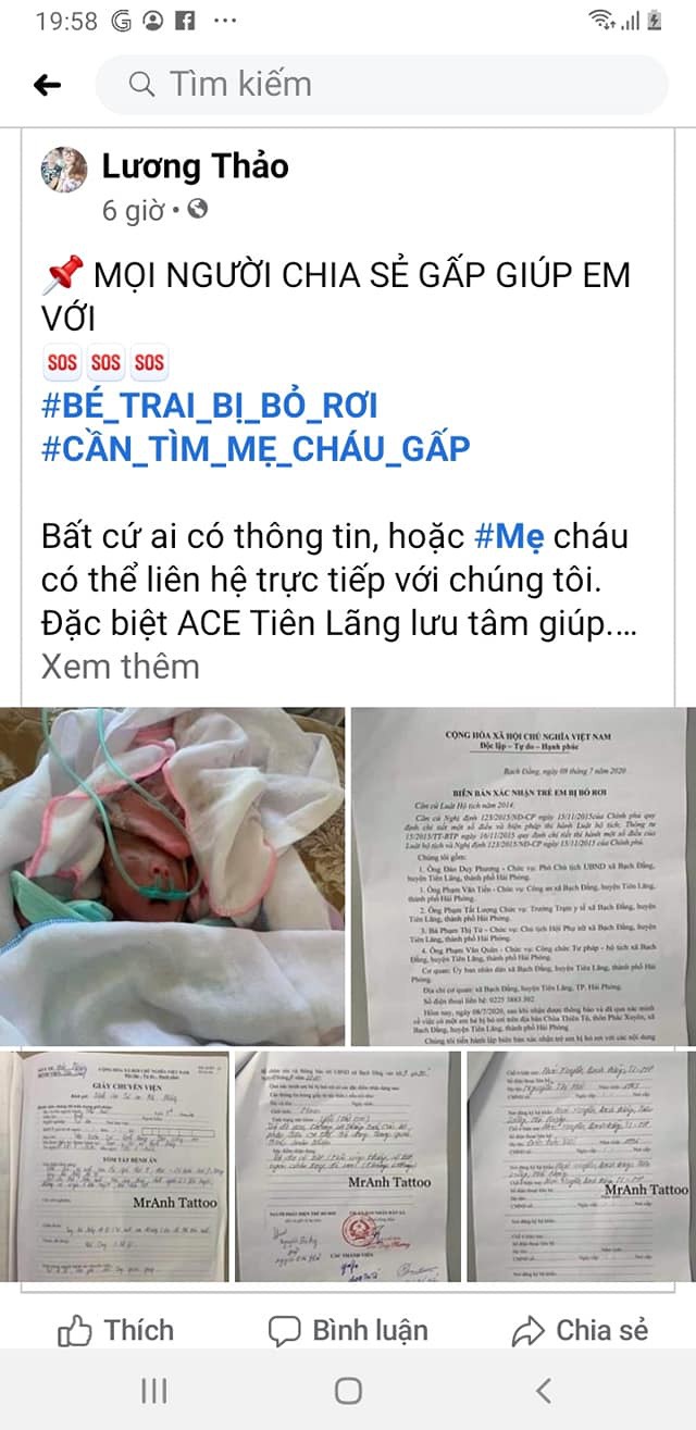 Hải Phòng: Phát hiện bé sơ sinh bị bỏ rơi ở cổng chùa Thiên Tộ - Ảnh 1.