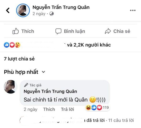 Nhiệt tình bình luận dạy dỗ anti-fan, nhưng Nguyễn Trần Trung Quân trích dẫn tục ngữ còn sai thì ai phục? - Ảnh 4.