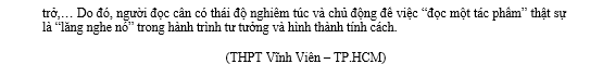 Đề thi Văn vào lớp 10 ở TP.HCM được khen mang đậm tính thời sự: Học sinh đối chiếu đáp án để biết mình có thể được mấy điểm - Ảnh 7.