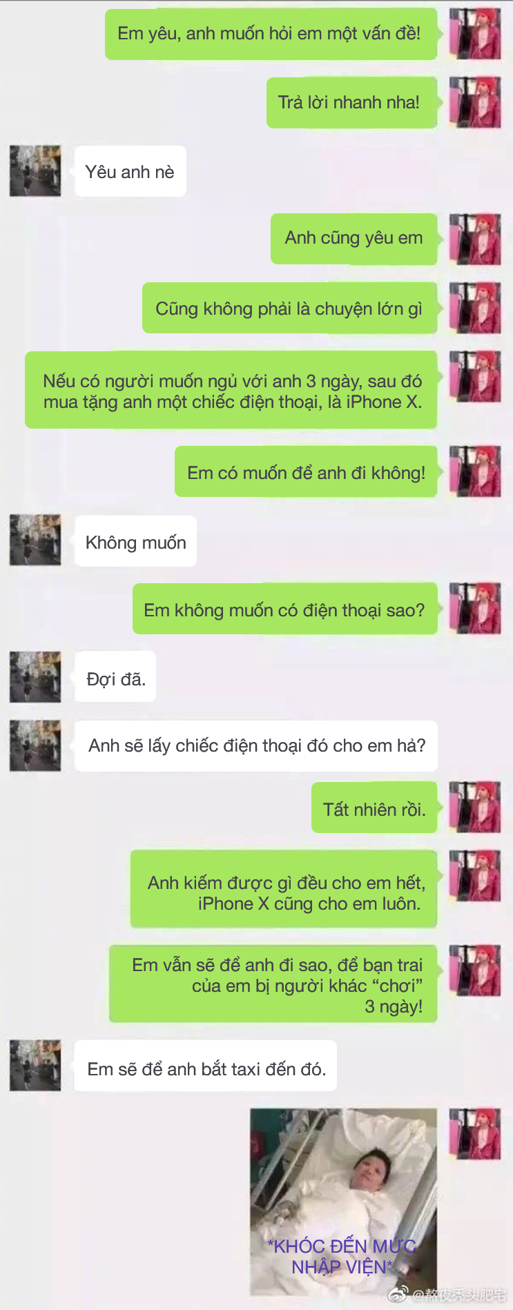 Cao hứng "bắt trend" thử l&ograve;ng người y&ecirc;u qua tin nhắn v&agrave; c&aacute;i kết đầy bất ngờ khiến d&acirc;n mạng kh&ocirc;ng thể ngừng cười nắc nẻ - Ảnh 4.