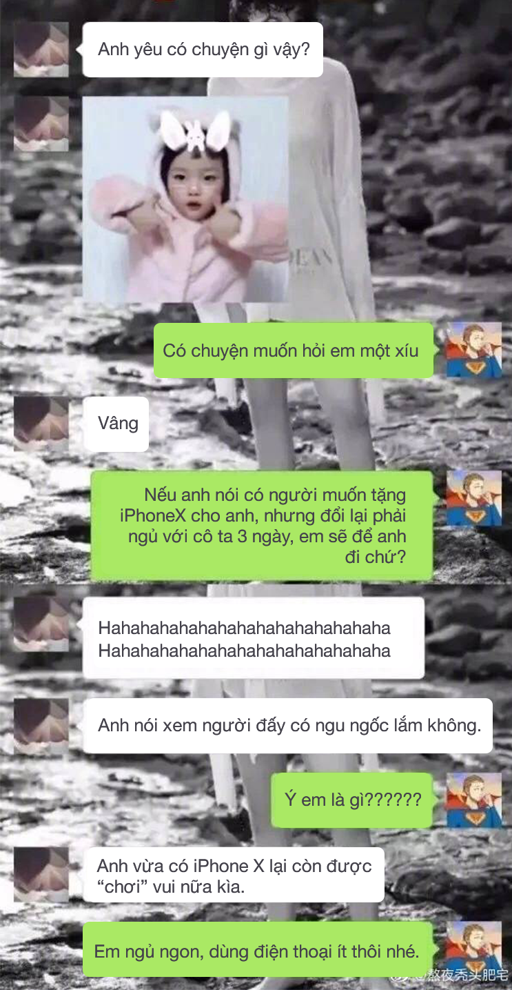 Cao hứng "bắt trend" thử l&ograve;ng người y&ecirc;u qua tin nhắn v&agrave; c&aacute;i kết đầy bất ngờ khiến d&acirc;n mạng kh&ocirc;ng thể ngừng cười nắc nẻ - Ảnh 6.