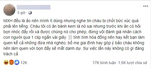 Cô gái 20 tuổi bị chỉ trích ầm ĩ vì hành động thò tay ăn bánh kem lên tiếng xin lỗi, xuất hiện hàng loạt người tự xưng là &quot;họ hàng&quot; vào bênh vực khiến dân mạng phẫn nộ thêm - Ảnh 2.