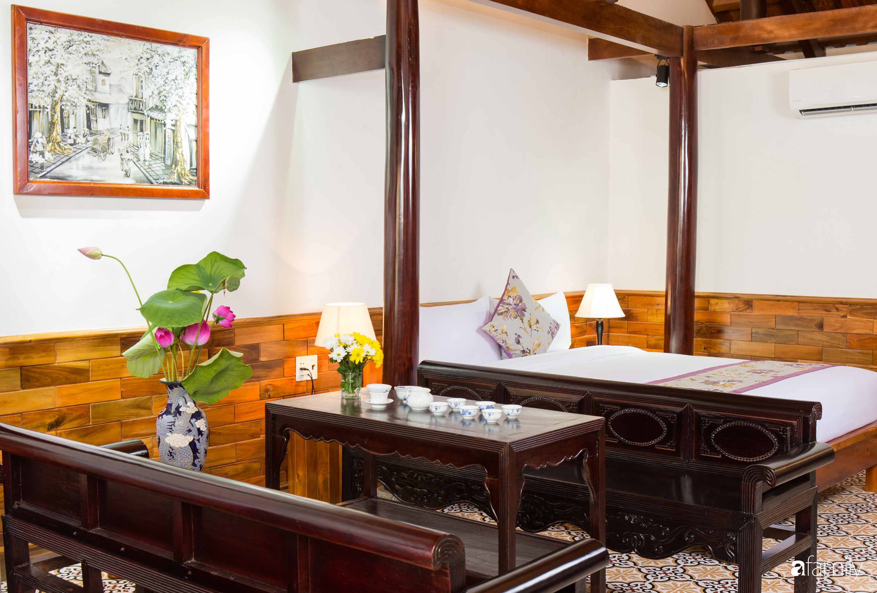 Căn nhà gỗ mang vẻ đẹp của văn hóa truyền thống ẩn mình trong màu xanh thiên nhiên của Phú Quốc - Ảnh 4.